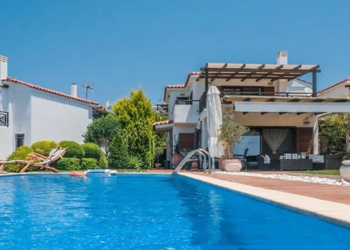 Zennova #17 Lydia Luxury Pool Villa, Elani Βίλα Σίβηρη