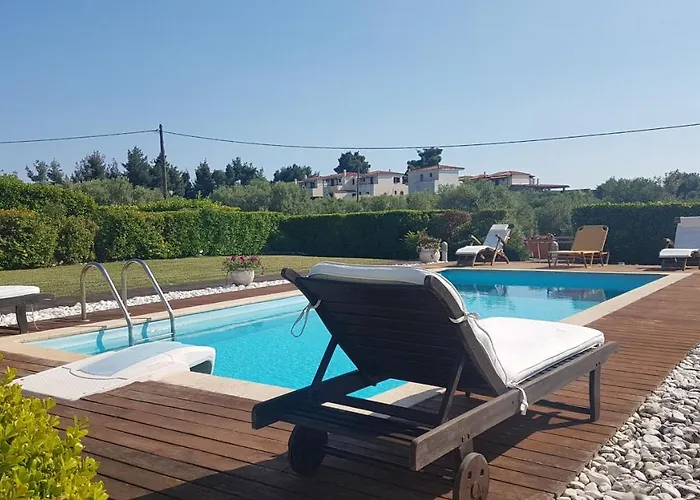 Zennova #17 Lydia Luxury Pool Villa, Elani Βίλα Σίβηρη